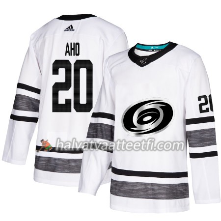 Miesten NHL Carolina Hurricanes Pelipaita Sebastian Aho 20 2019 All-Star Adidas Valkoinen Authentic